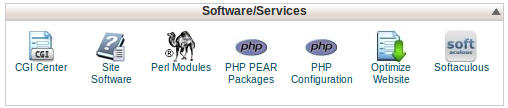 Select Optimize Website from cPanel Main Page